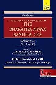 BRIGHT LAW HOUSE A TREATISE AND COMMENTARY ON THE BHARATIYA NYAYA SANHITA, 2023 (SET OF 2 VOLS.) BY KHANDELWAL'S EDITION 2025