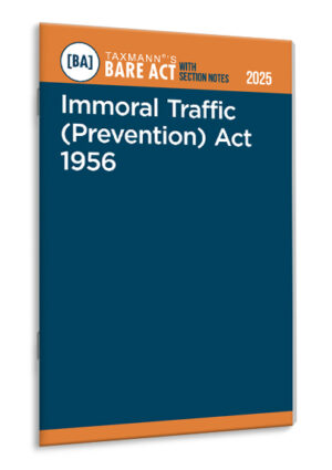 Immoral Traffic (Prevention) Act 1956 – Bare Act with Section Notes