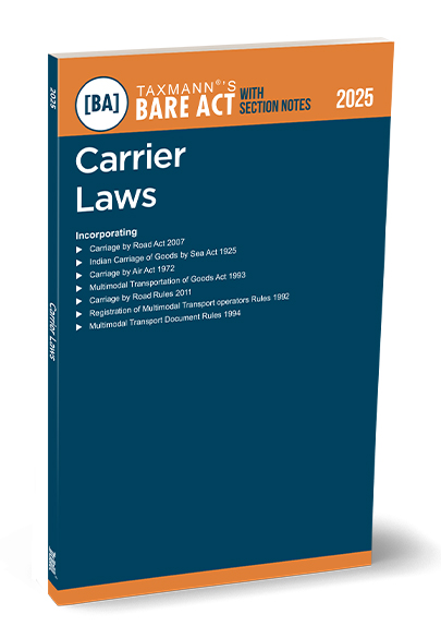 Taxmann Carrier Laws – Bare Act with Section Notes