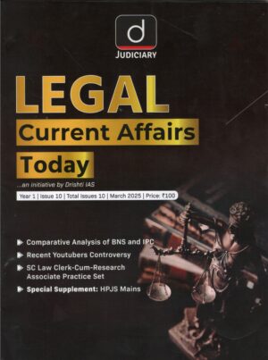 Drishti Judiciary Legal Current Affairs Today MARCH 2025