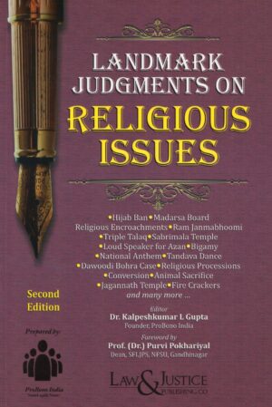 Law&Justice Landmark Judgments on Religious Issues by Purvi Pokhariyal 2nd Edition 2025