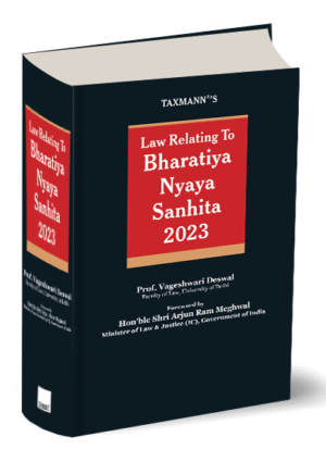 TAXMANN Law Relating to Bharatiya Nyaya Sanhita 2023 By Vageshwari Deswal Edition 2025