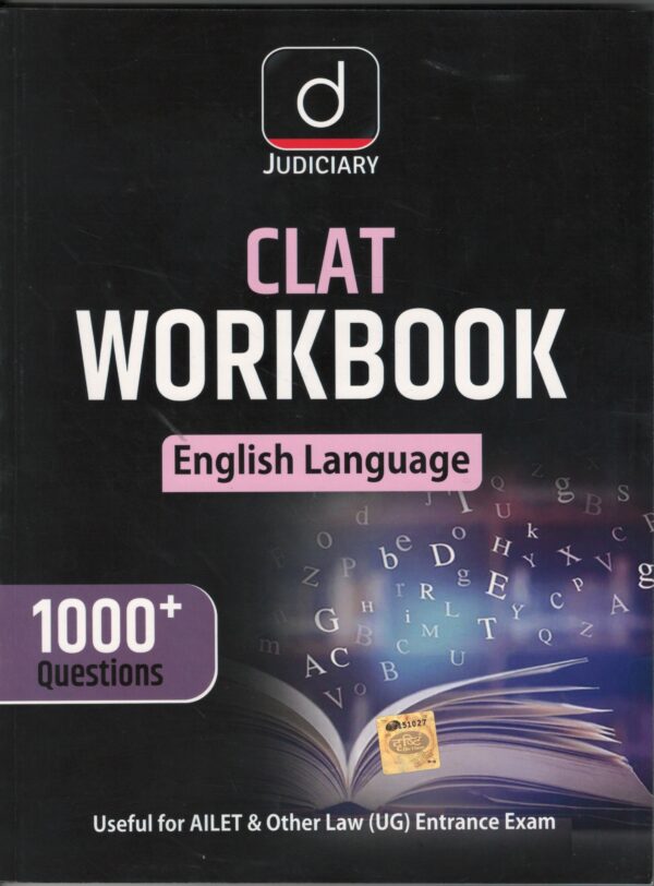 DRISHTI CLAT WORKBOOK ENGLISH LANGUAGE 1000+ QUESTION EDITION 2025