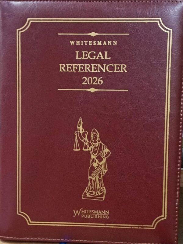 WHITEMANN LEGAL REFERENER DAIRY-Leather Binding EDITION-2026