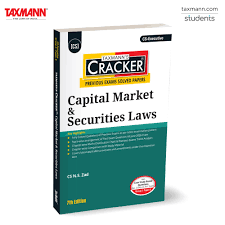 Taxmann Cracker Capital Market & Securities Laws by CS NS Zad for CS Executive Group-2 Paper-5 by CS NS Zad Applicable for Dec. 2026/June 2027 EXAM 2027