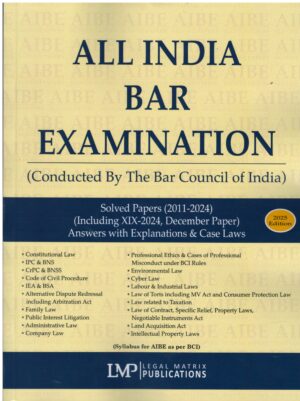 LMP All India Bar Examination ( Conducted By the bar council of india ) Edition 2025