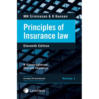 Lexis Nexis Principles of Insurance Law (In 2 Volumes) By Mn Srinivasan & K.Kannan Edition 2021