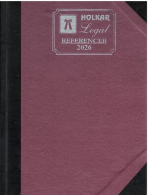 HOLKAR Legal Referencer 2026 Register by Sarvendra singh pal advocate