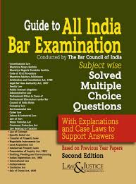 Law&Justice Guide To All India Bar Exam Solved Multiple Choice Qestions Edition 2025