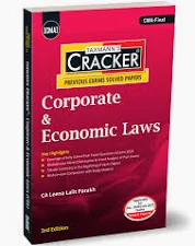 Taxman Cracker CMA Final Corporate & Economic Laws Cracker Paper 13 Edition 2026 by Leena Lalit Parakh Dec.2026/June.2027 Exam
