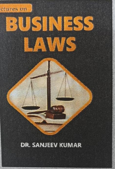 Indin Netbook Lectures on Business Laws By Sanjeev Kumar 1st Edition 2025
