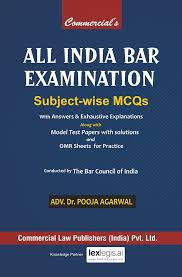 Commercial All India Bar Examination Subject-Wise MCQs By Adv.Dr. Pooja Agarwal Edition 2025