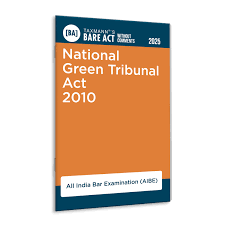 Taxman Bare Act with Comments National Green Tribunal Act 2010 ( AIBE) Edition 2025