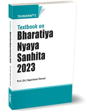 Taxmann Textbook on Bharatiya Nyaya Sanhita 2023 By Dr. Vageshwari Deswal Edition 2025