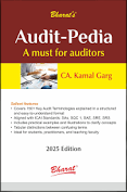 bharat Audit Pedia A must for Auditores BY CA. Kamal Garg Edition 2025