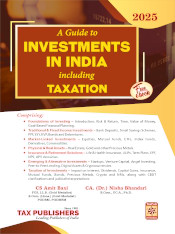 Tax Publication A Guide To Investments In India Including Taxation Free-E Book Edition 2025