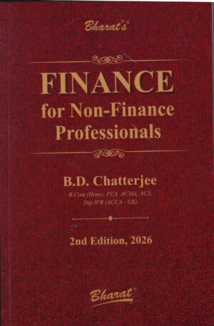 Bharat Finance For Non-Finance Professionals By B.D Chatterjee 2nd Edition 2026