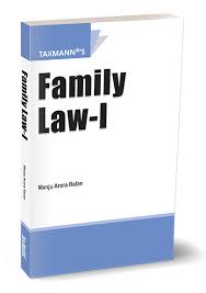 Taxmann Family Law-I By Manju Arora Relan Edition 2025
