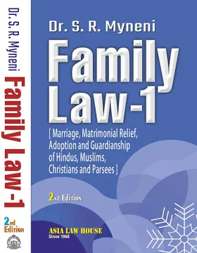 Asia Law House Family Law-I Dr.S.R.Myneni 2nd Edition 2026