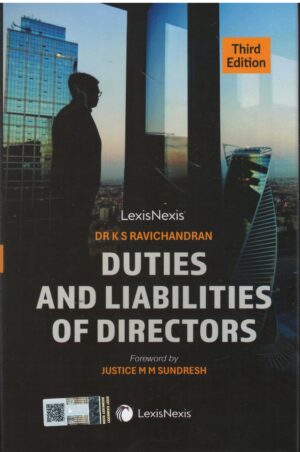Lexis Nexis Duties and Liabilities of Directors By Dr.K S Ravichandran Edition 2026