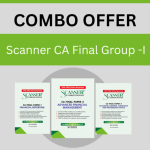 Shuchita Solved Scanner CA Final Group-I P-1,2,3 (All Subject) May 2026/ Sept.2026 and Jan 2027 Exam