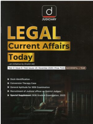 Drishti Judiciary Legal Current Affairs November.2025