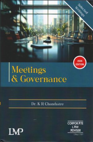 LMP Meetings & Governance by Dr. K R Chandratre Edition 2026