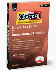 Taxmann CMA-Final Cracker Previous Exam Solved Papers-15 Direct Tax Law & International Taxation By CA Tarun Agarwal Applicable For Dec.2026 Exam