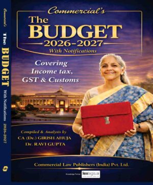 Commercial's The Budget 2026 [Income-tax | GST | Customs] | 2026-27