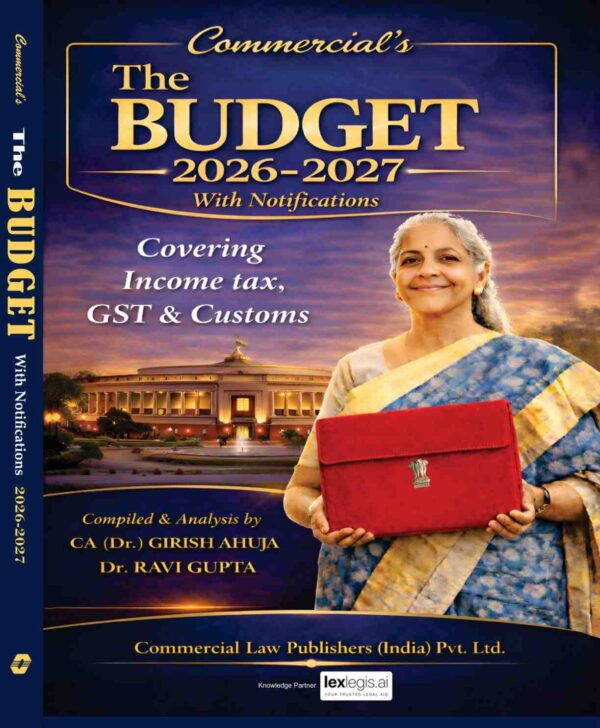 Commercial's The Budget 2026 [Income-tax | GST | Customs] | 2026-27