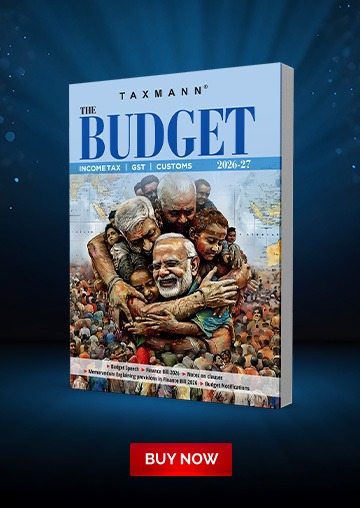 Taxmann The Budget 2026 Income tax GST Customs 2026-27