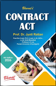 Bharat Contract Act By Prof Dr. Jyoti Rattan Edition 2026