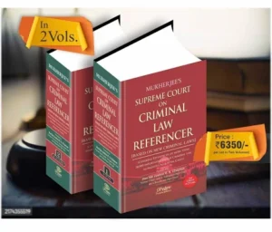 Skyline Publication Supreme Court on Criminal Law Referencer By Mukherjee Edition 2026