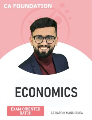 BB Virtuals CA Foundation Economics (Exam Oriented) For May 26 Exams