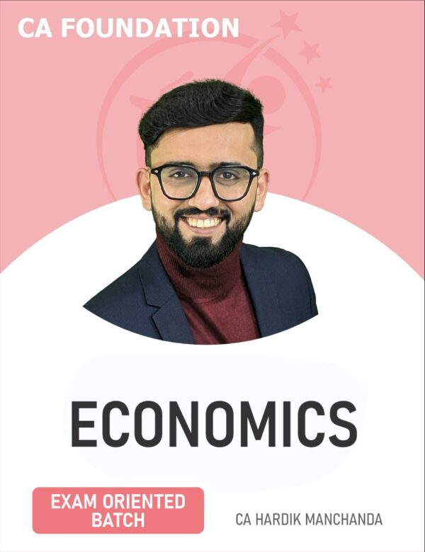 BB Virtuals CA Foundation Economics (Exam Oriented) For May 26 Exams
