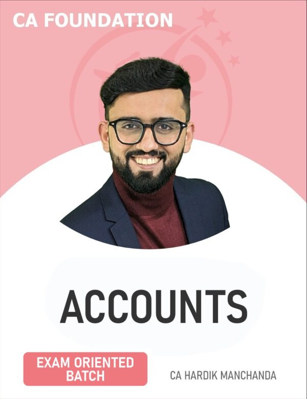 BB Virtuals CA Foundation Accounts (Exam Oriented) For May 26 & onwards Exams