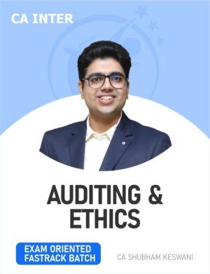 BB Virtuals CA Inter Auditing & Ethics Exam Oriented Fastrack Live Guidance Batch For May 26 Exams