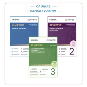 Vivitsu CA Final Combo Group-1 Reviewer Financial Reporting (1),Advanced Financial Management (2),Advanced Auditing Assurance Professional Ethics (3) Applicable For May 26 Sept.26 And January 2027