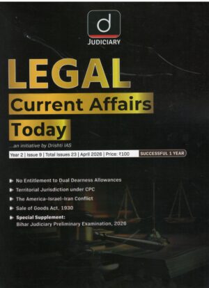 Drishti Judiciary Legal Current Affairs Today April . 2026