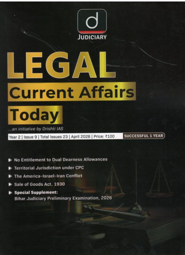 Drishti Judiciary Legal Current Affairs Today April . 2026