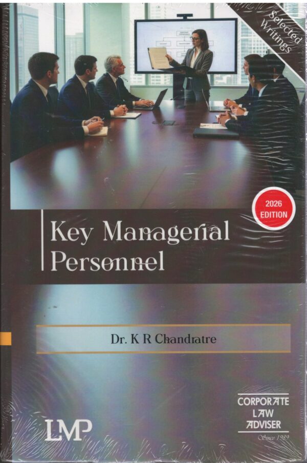 LMP Key Managerial Personnel By Dr.K R Chandratre Edition 2026
