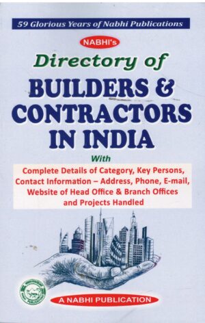 Nabhi Directory of Builders & Contractors in India 1st Edition 2026