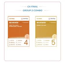 Vivitsu CA Final Combo Group 2 Direct Tax Laws & International Taxation (4),Indirect Tax Laws (5) Applicable For May 26 Sept.26 And January 2027