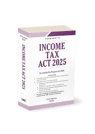 Taxmann Income tax act 2025 As Amended By Finance Act 2026 Pocket Size 33nd Editon 2026