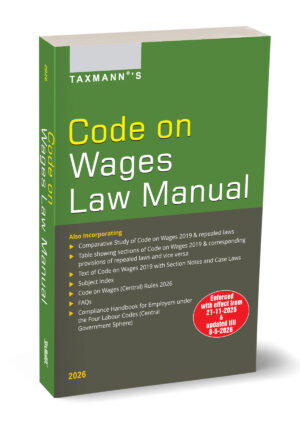 Taxmann Code on Wages Law Manual Edition 2026
