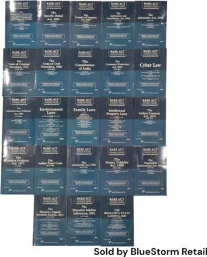 Vinod Publication Bare Act without Notes For All India Bar Exam set of 23 Bare Act / 25 Bare act Edition 2026