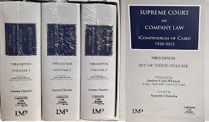 LMP Supreme Court on Company Law ( Compendium of cases ) 1950-2025 Set Of Three Volume  By Aseem Chawla Edition 2026