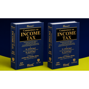 Bharat Commentary On Income Tax in 2 vols By Shri Sandeep Mehta Edition 2026
