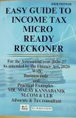 Book Corporation Easy Guide To Income tax Micro Ready Reckoner Edition 2026