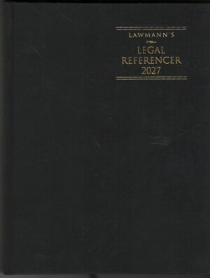 Lawmann's Legal Referencer 2027 By Kamal Publishers Deluxe Binding Edition 2027